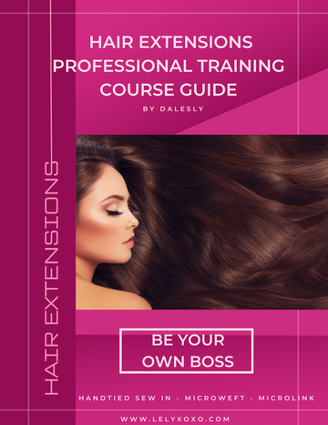 Hair Extension 3 Day Training Course with future Mentorship